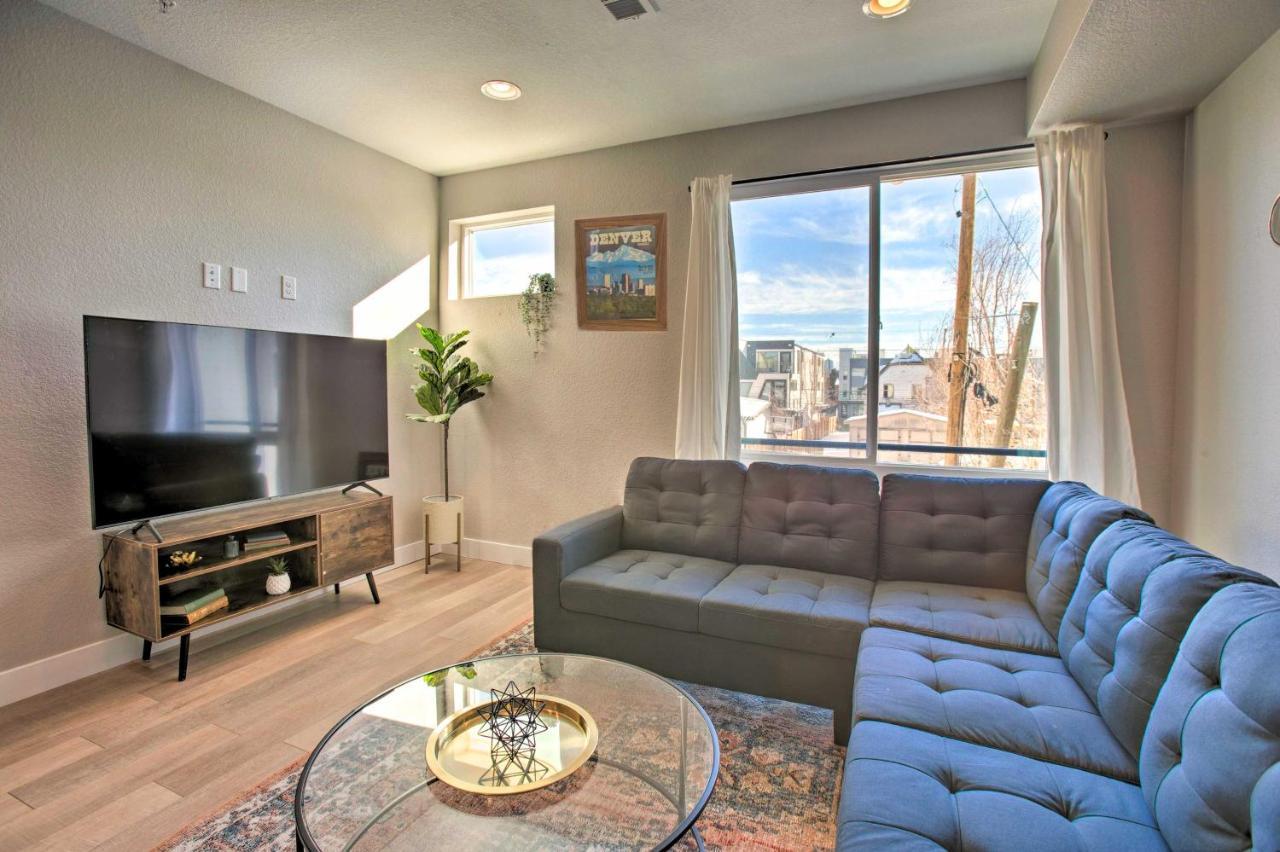 Modern Townhome Rooftop Hot Tub And Mtn View Denver
