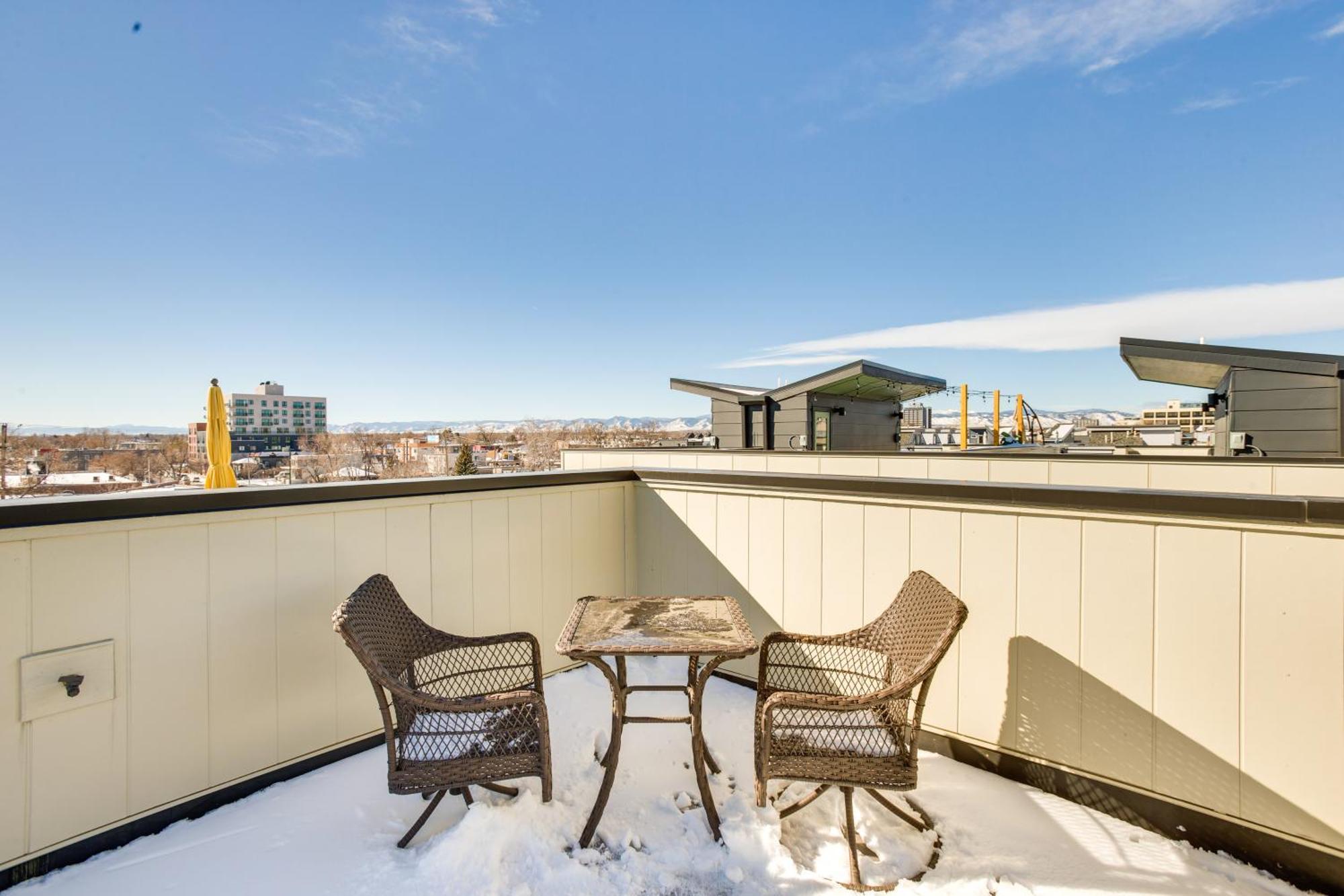 Modern Townhome Rooftop Hot Tub And Mtn View Holiday home *